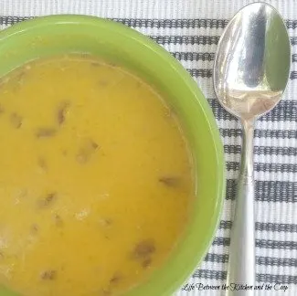 pumpkin pecan soup