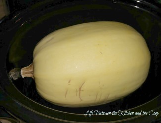 brown sugar spaghetti squash