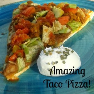 taco pizza recipe