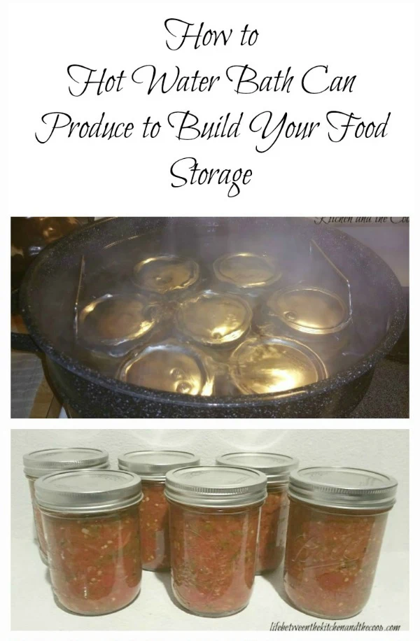 water bath canning