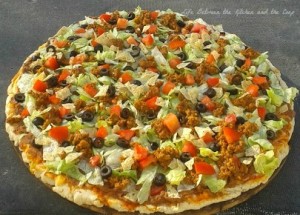 taco pizza recipe